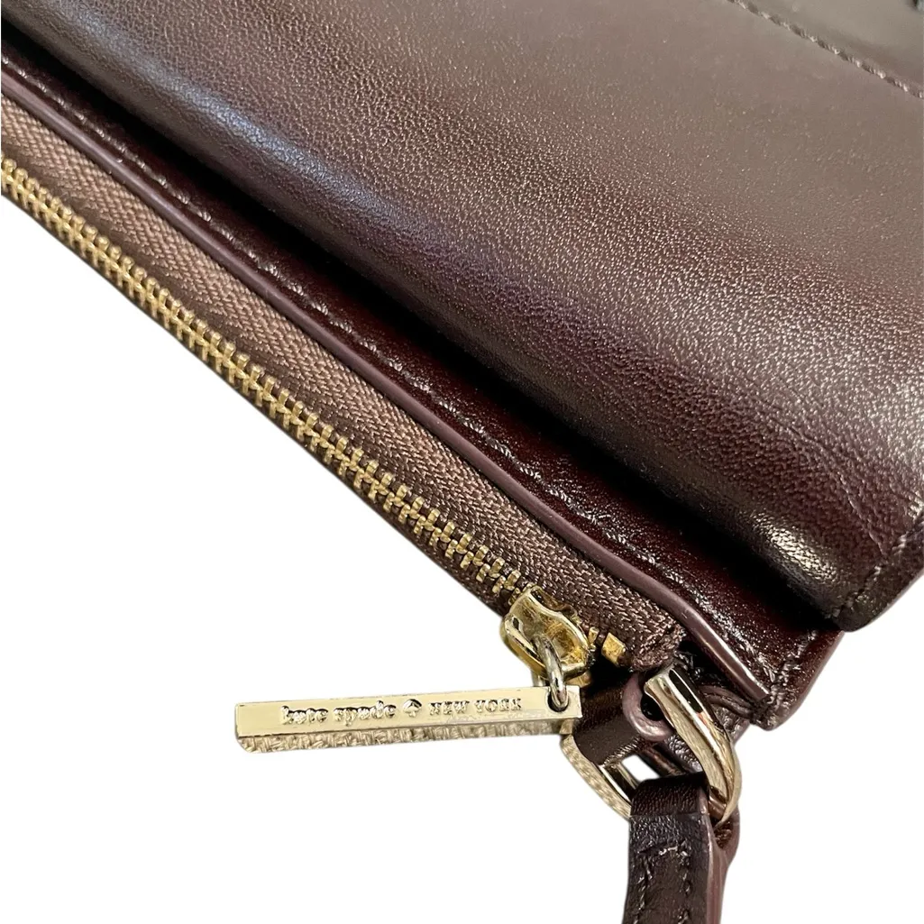 Kate Spade Huntville Lane Whipstitched Leather Loreli Crossbody Bag - Image 8