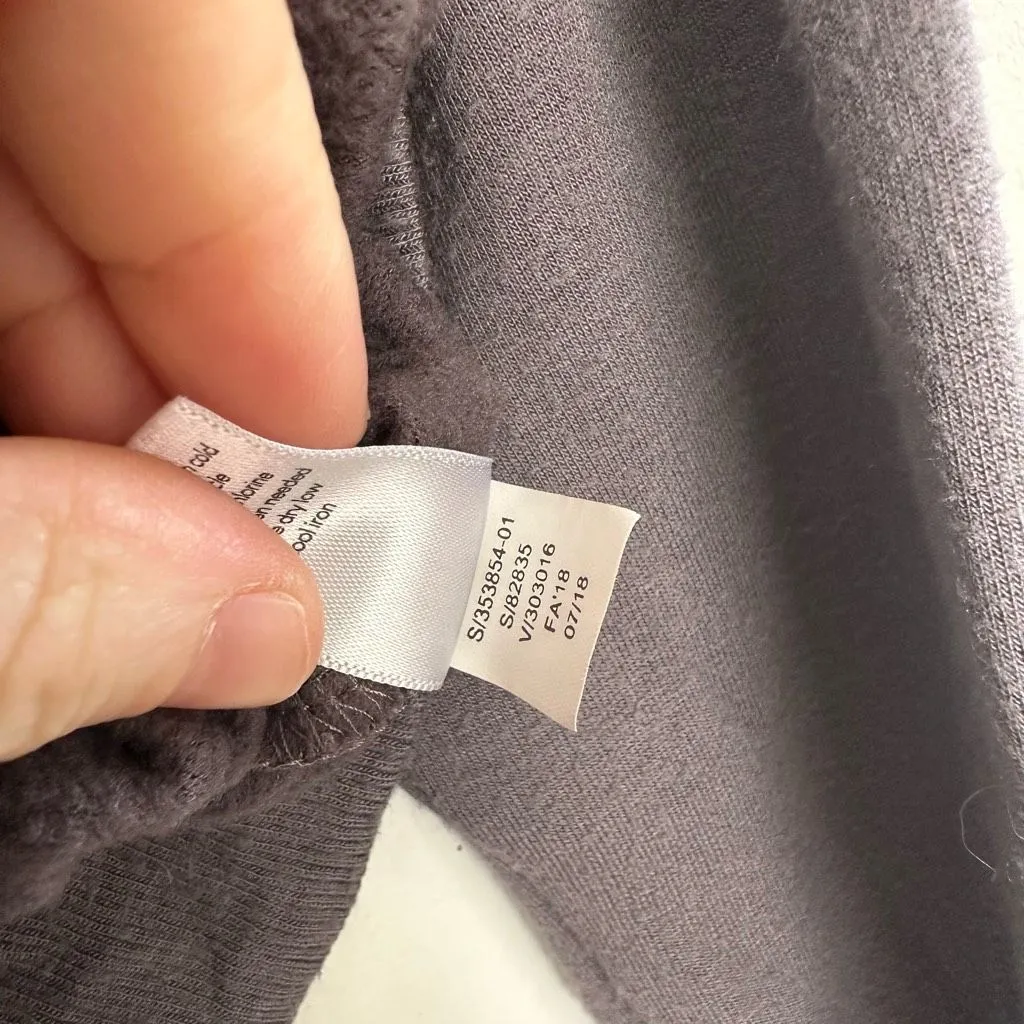 Athleta Women’s Extra Small Gray Criss Cross Hoodie - Image 5