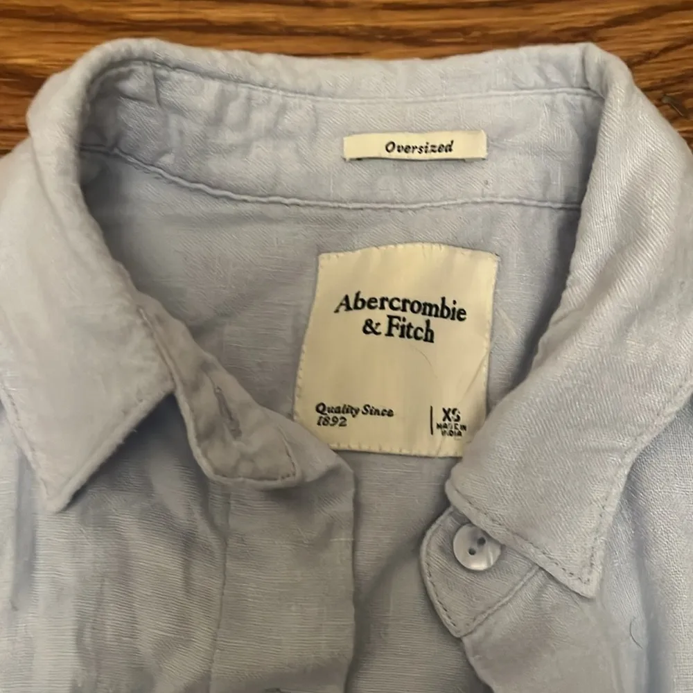 Abercrombie & Fitch oversized short sleeve button down - Image 2