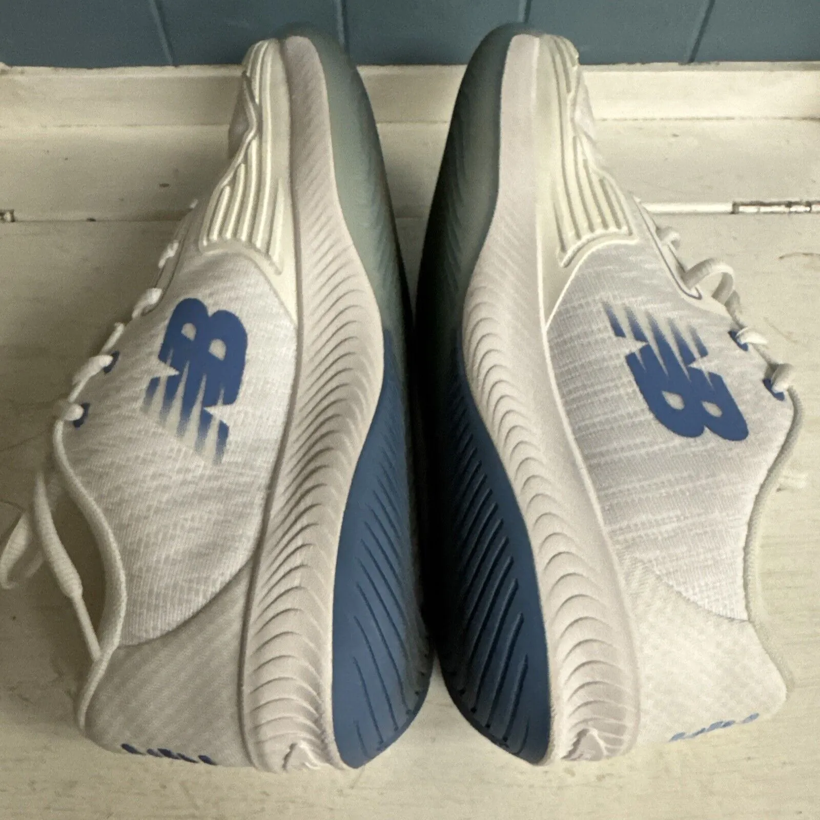 Women's Size 9.5 New Balance FuelCell 996v5 White Navy Women's Tennis‎ Running - Image 11