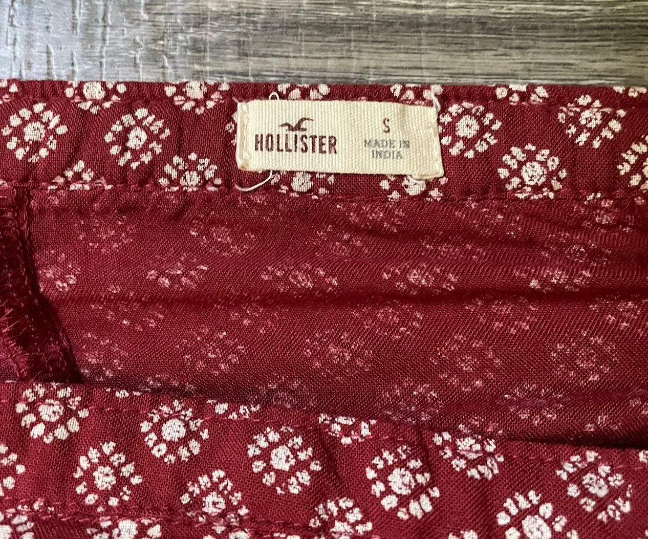 Deep Red Skater Skirt - Image 4