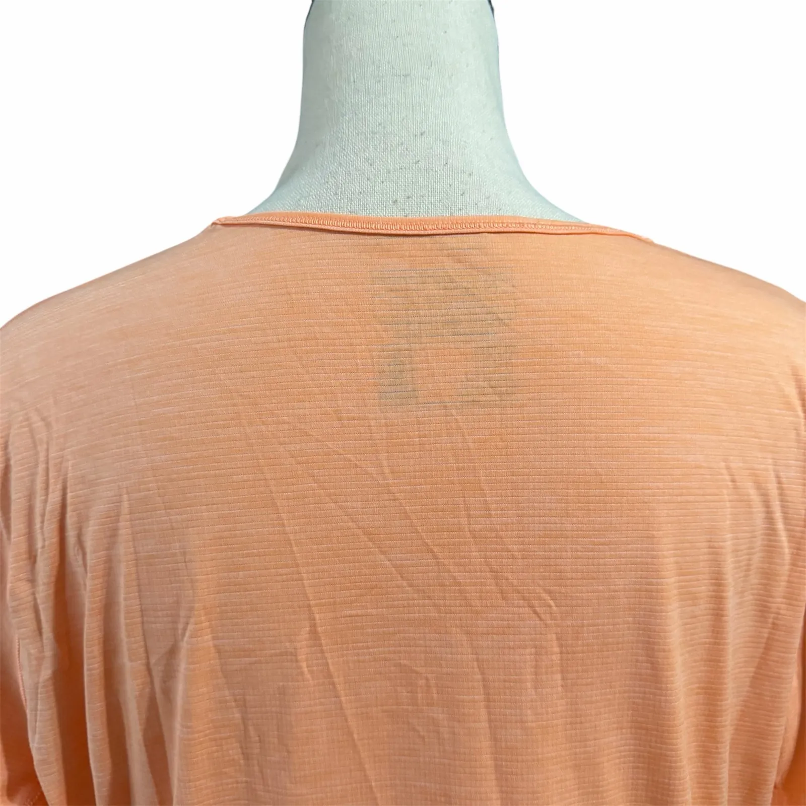 Patagonia Women's Orange Capilene Cool Lightweight Longsleeve Top Sz XL Outdoors - Image 4