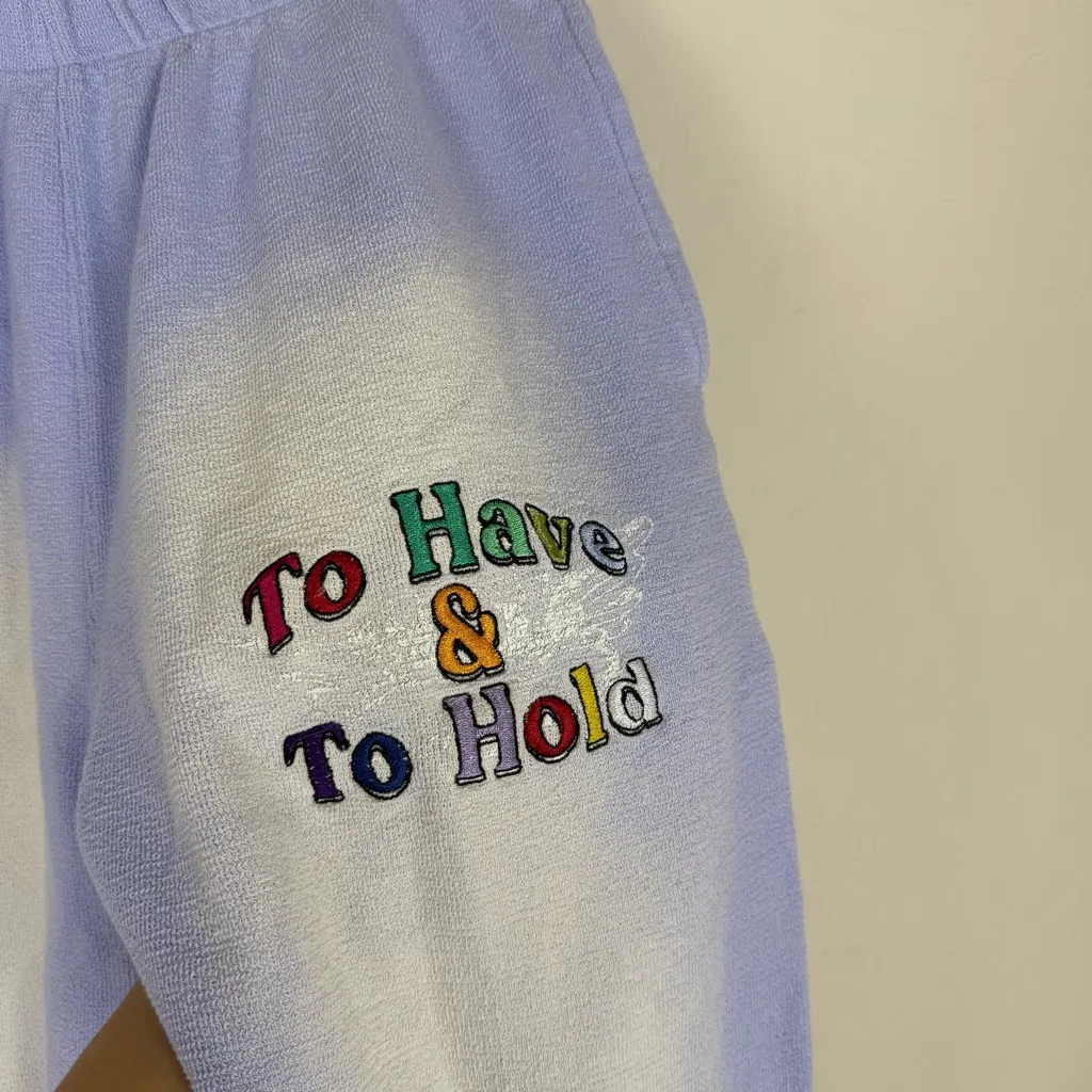 Boys Lie Vows Mac Slim Sweatpants Lavender - Image 6