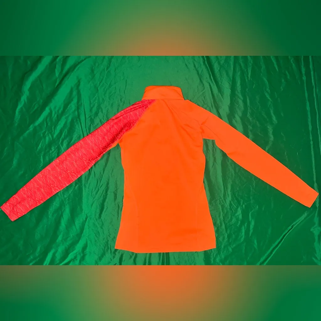 Nike Pro Combat Orange Women's High Neck Sweater size XS - Image 3