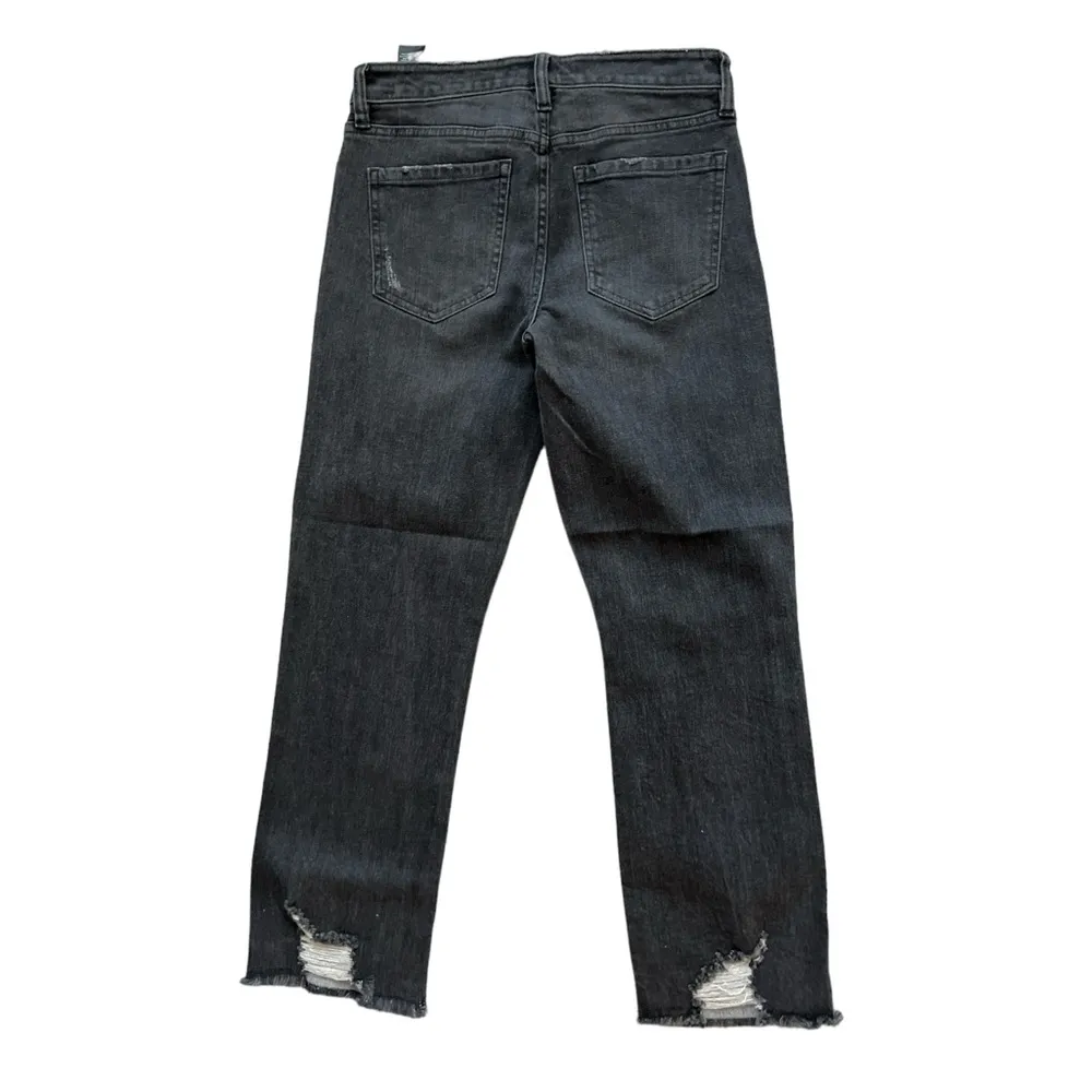 NWT Liverpool Kennedy Crop Straight Jeans in Costa Mesa Grey Wash | 2/26 - Image 2