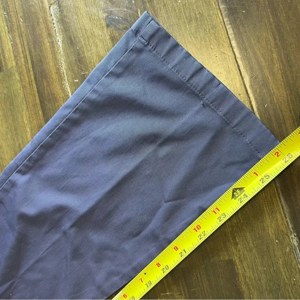 D&G Purple Pants Straight Leg Vintage Logo Cropped Y2K 90's Edgy 27 Jeans - Image 10