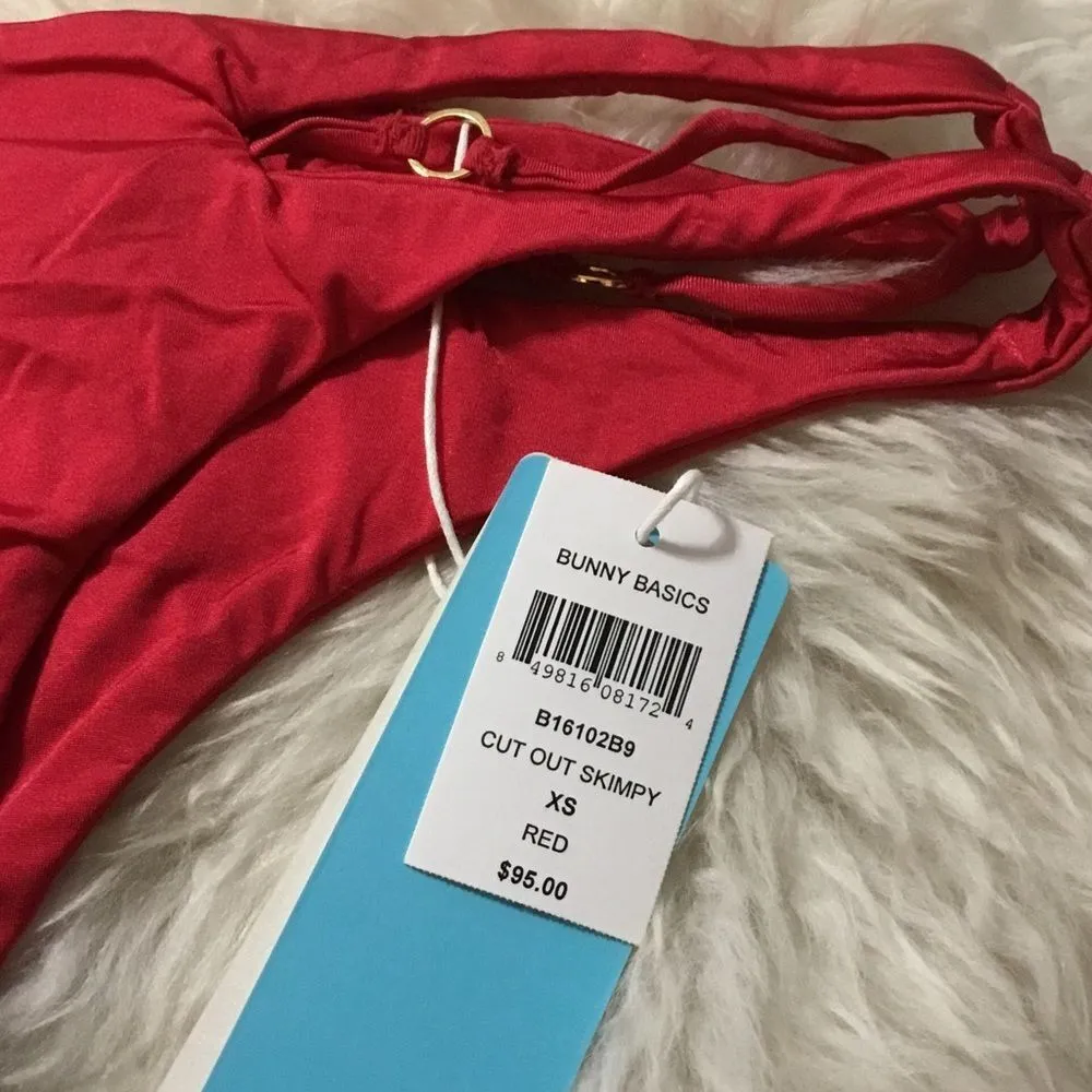 Beach Bunny Basics Cut Out Skimpy Bikini Bottom nwt - Image 6