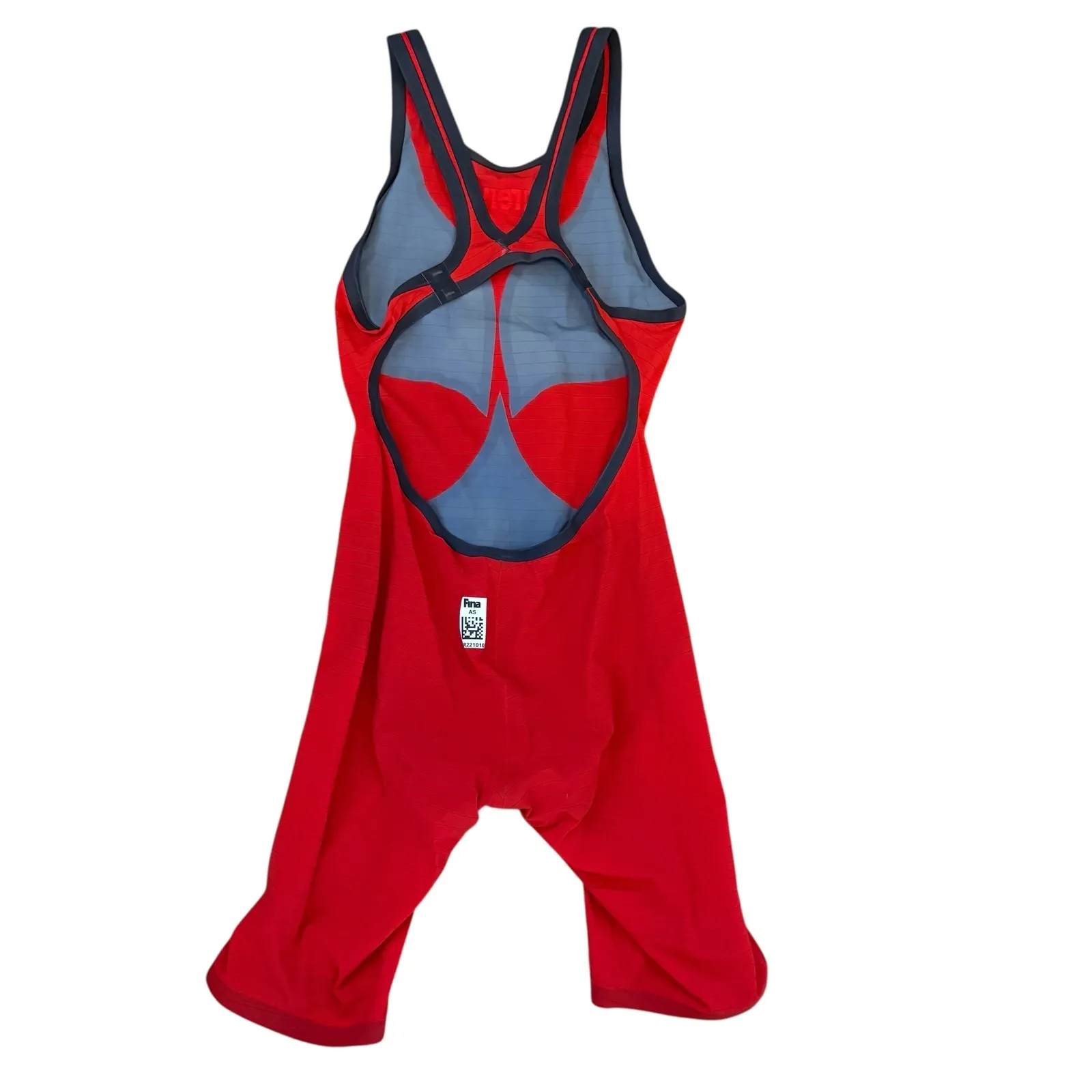 Arena Red Women's Tech Suit Swimsuit FINA Approved Competition Kneeskin Size 26 - Image 4