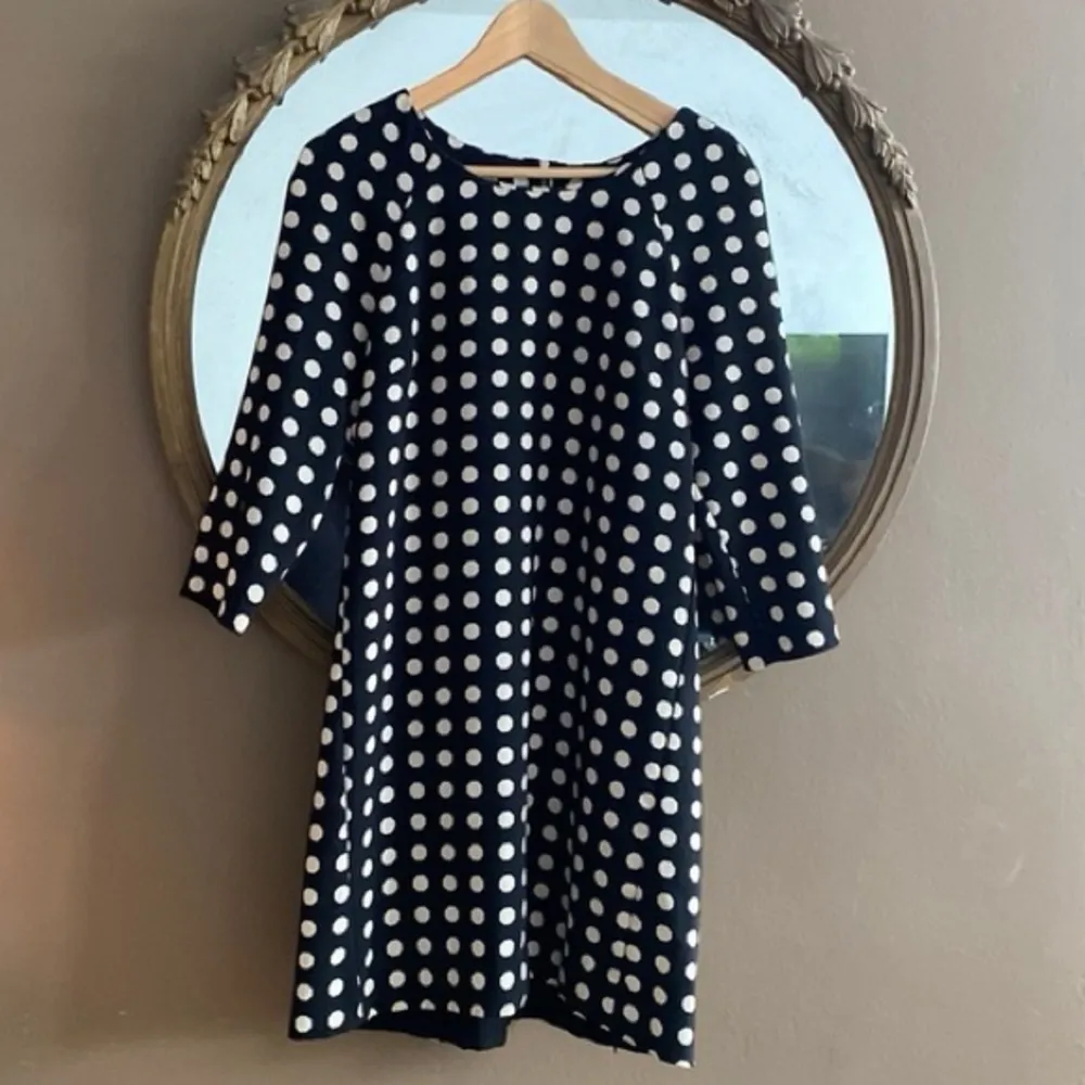 Anthropologie - Lili Wang Black and White Polka Dot Dress - Image 6