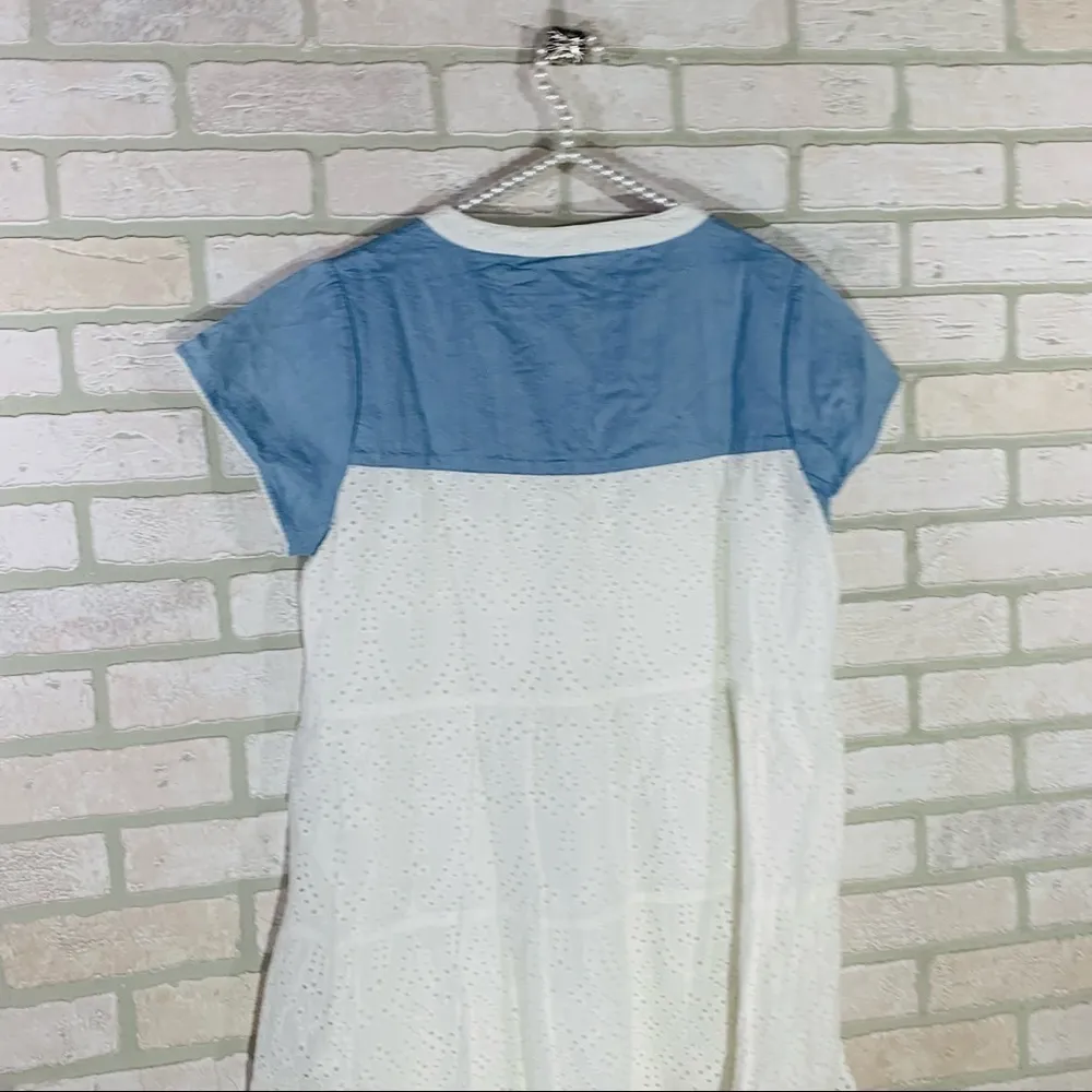 Roller Rabbit NWT Pamela Aster Eyelet Shift Dress Size M - Image 9