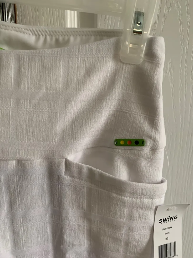 Swing Tummy Control Golf Pants White Size 00 - Image 2