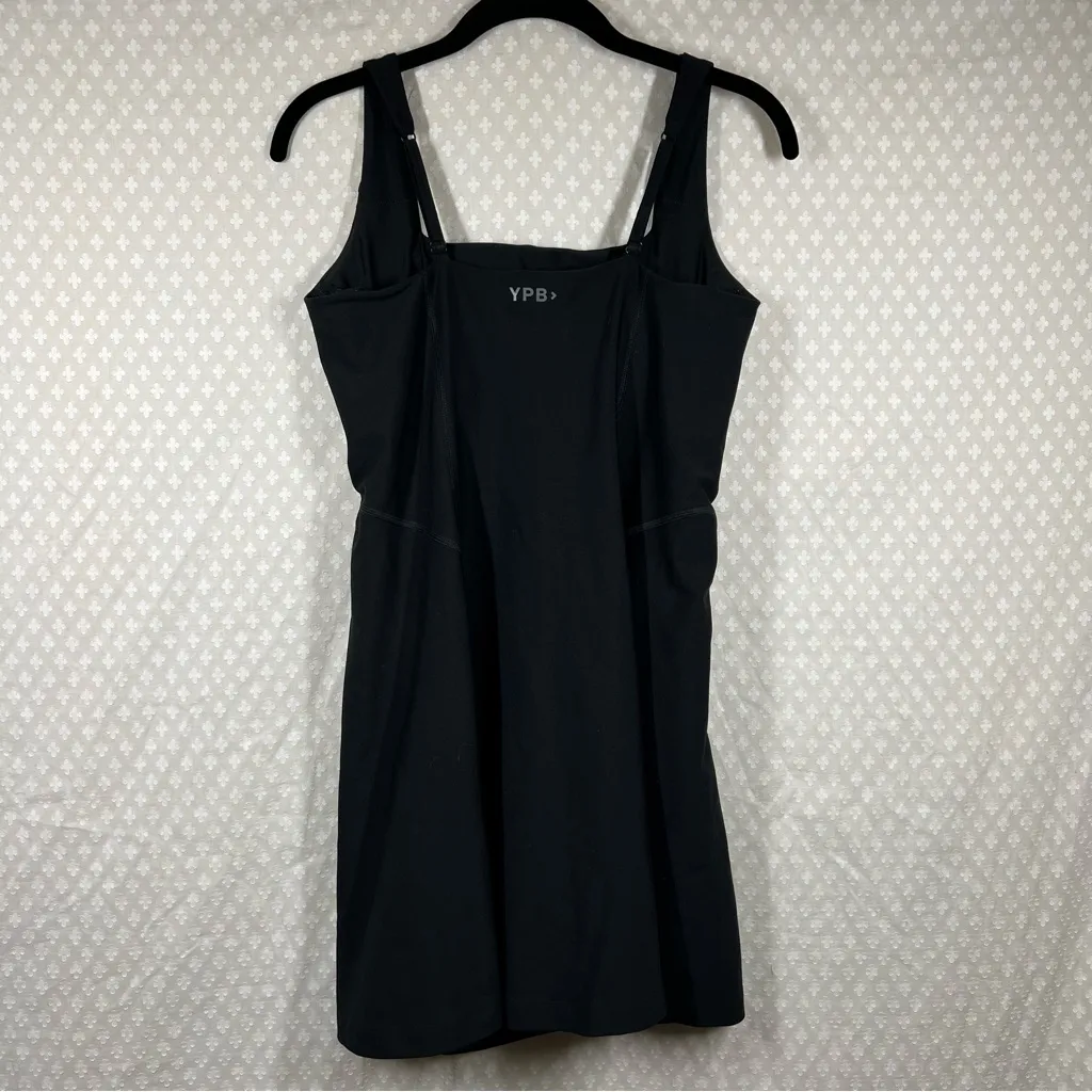Abercrombie & Fitch YPB‎ Black Sculptlux Mini Activewear Dress - Image 6