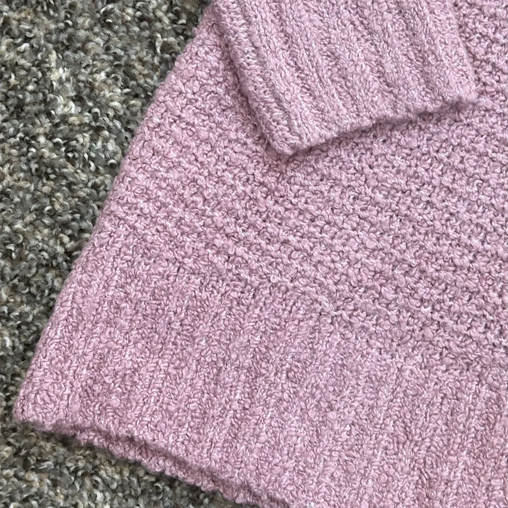 American Eagle Outfitters Mauve Lace-Up Sweater - Image 7