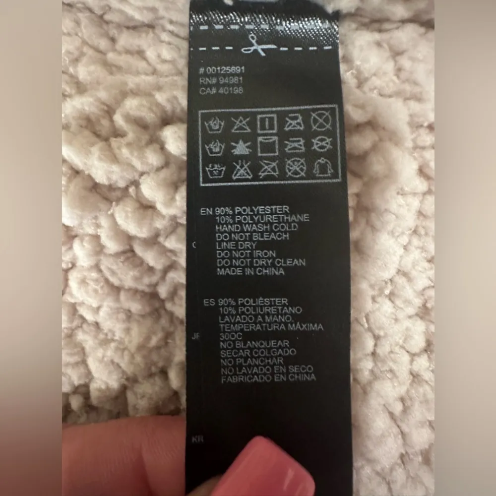 Forever 21 Faux Sherpa Long Vest Brown and White Large - Image 6