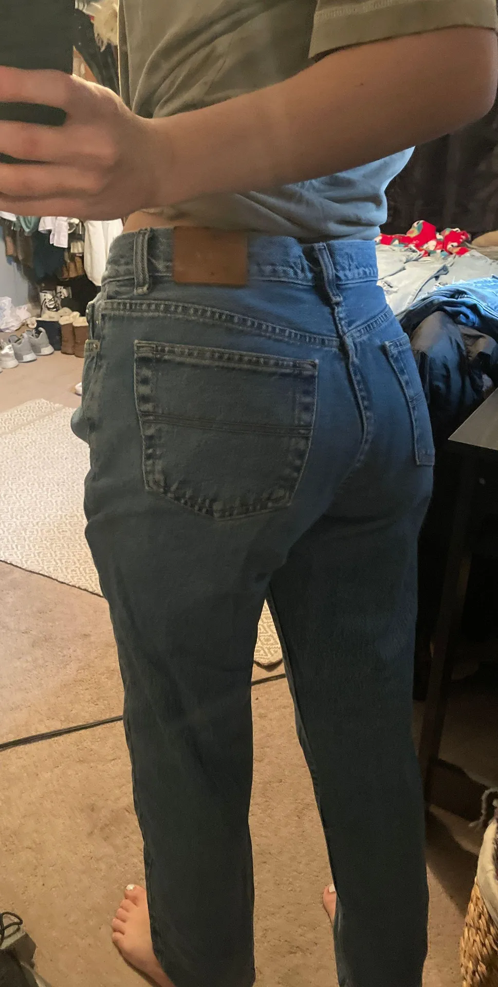 High Waisted Mom Jeans - Image 2