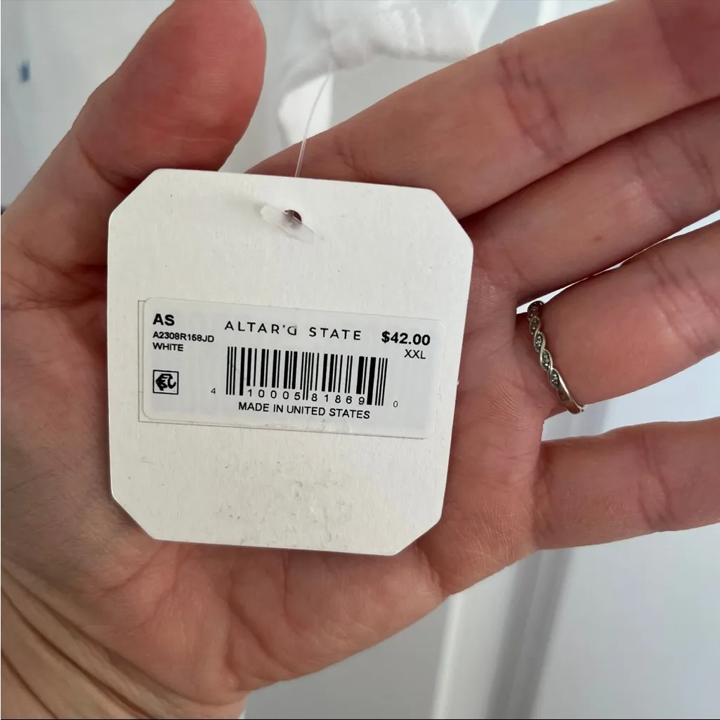 *CLEARANCE* NEW Altar’d State USA Crop Top Size XXL NWT 4th of July Memorial Day - Image 3