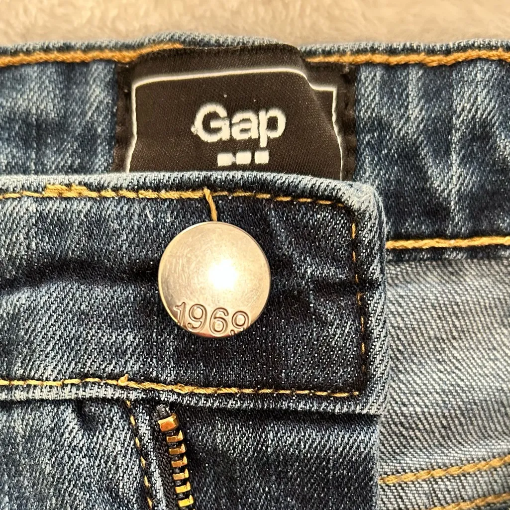 Gap  Dark Blue  Denim Jean Bermuda Shorts - Image 6