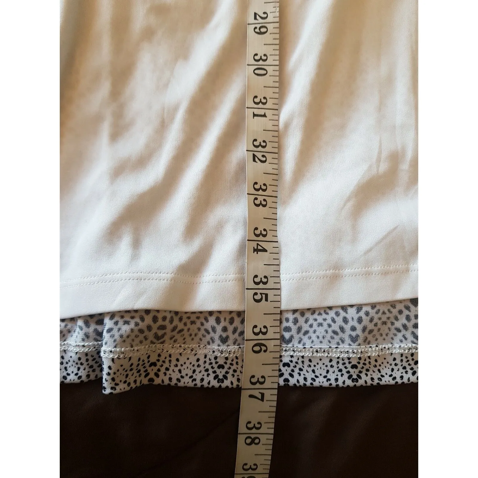 Guess Dress Sz 8 Sleeveless Black White Animal Print Cocktail Night out Baddie - Image 14