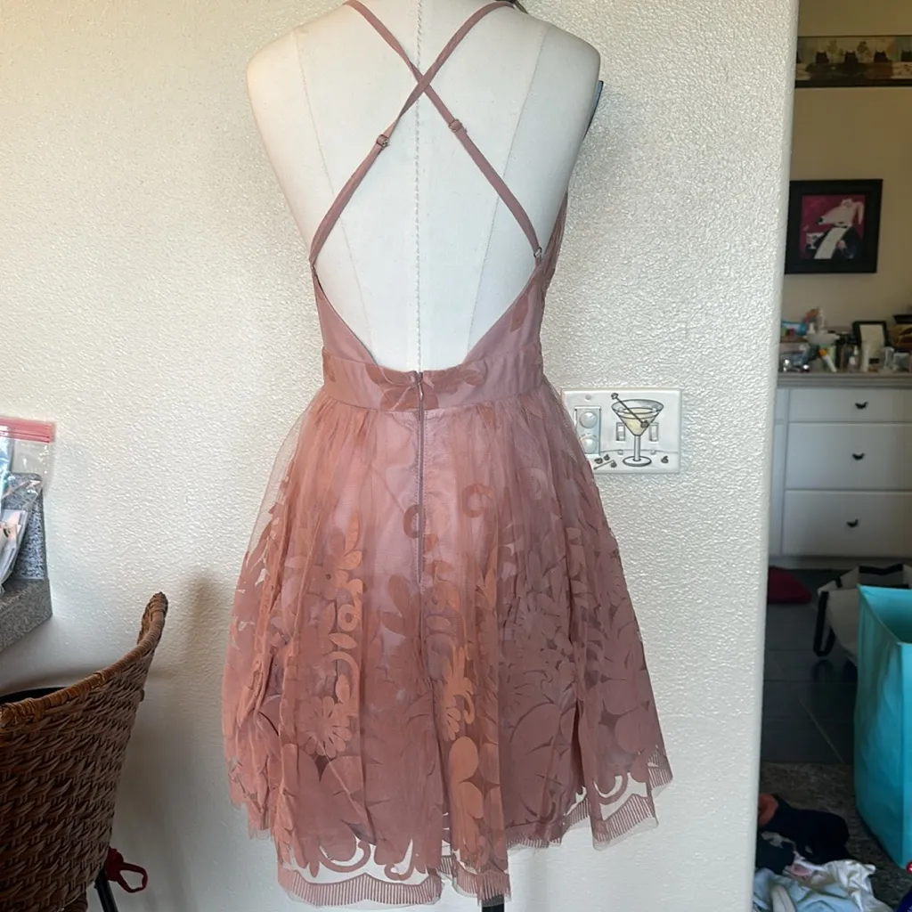 NWOT Mini Halle Dress in Blush - Image 8