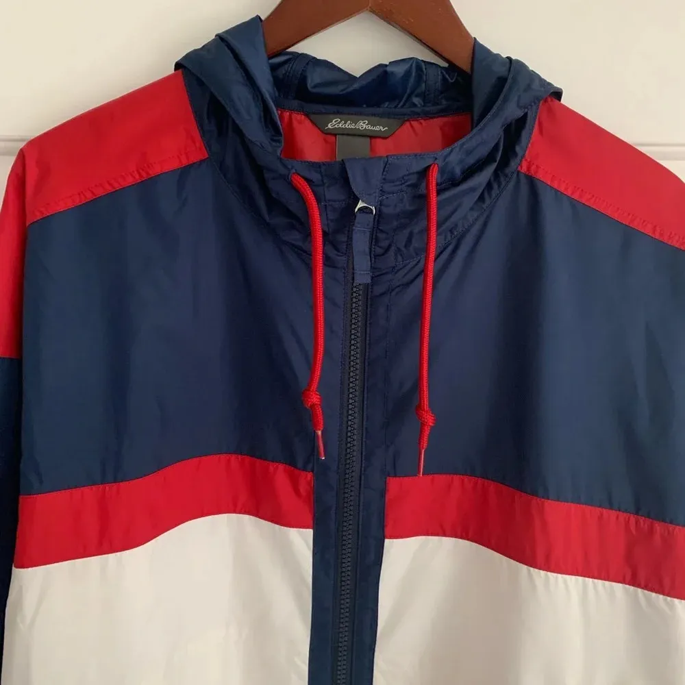 Eddie Bauer Women's Momentum UPF 50+ Hoodie Jacket Size XL - Medium Indigo - NWT - Image 5