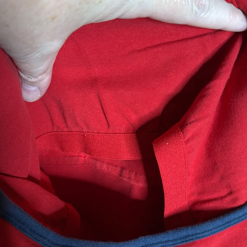 Y2K Vintage Tommy Hilfiger Red Spell Out Logo Tank Bra Top Dress Size Medium - Image 8