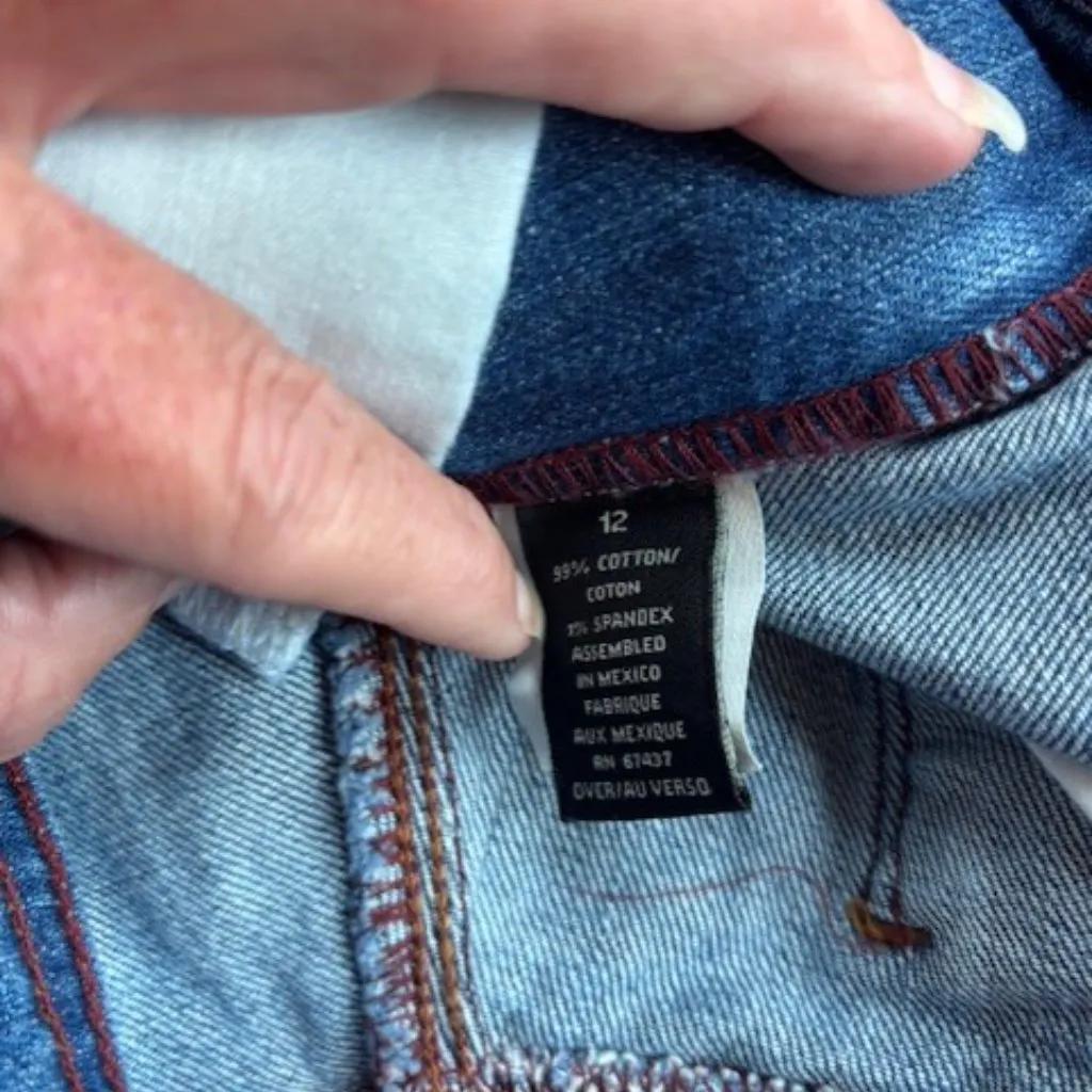 Polo Ralph Lauren Jeans Womens Kelly Stretch Zip Capri Denim Jeans Size 12 Med R - Image 6