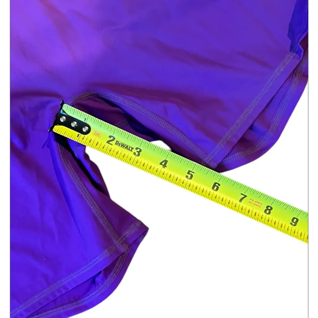 Terez Action Short Bodysuit In Açaí Purple Adjustable Strap Women's‎ Medium NWT - Image 11
