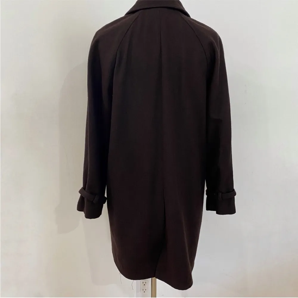 No.6 100% cotton beautiful brown jacket with leather buckle detailings Size M - Image 15