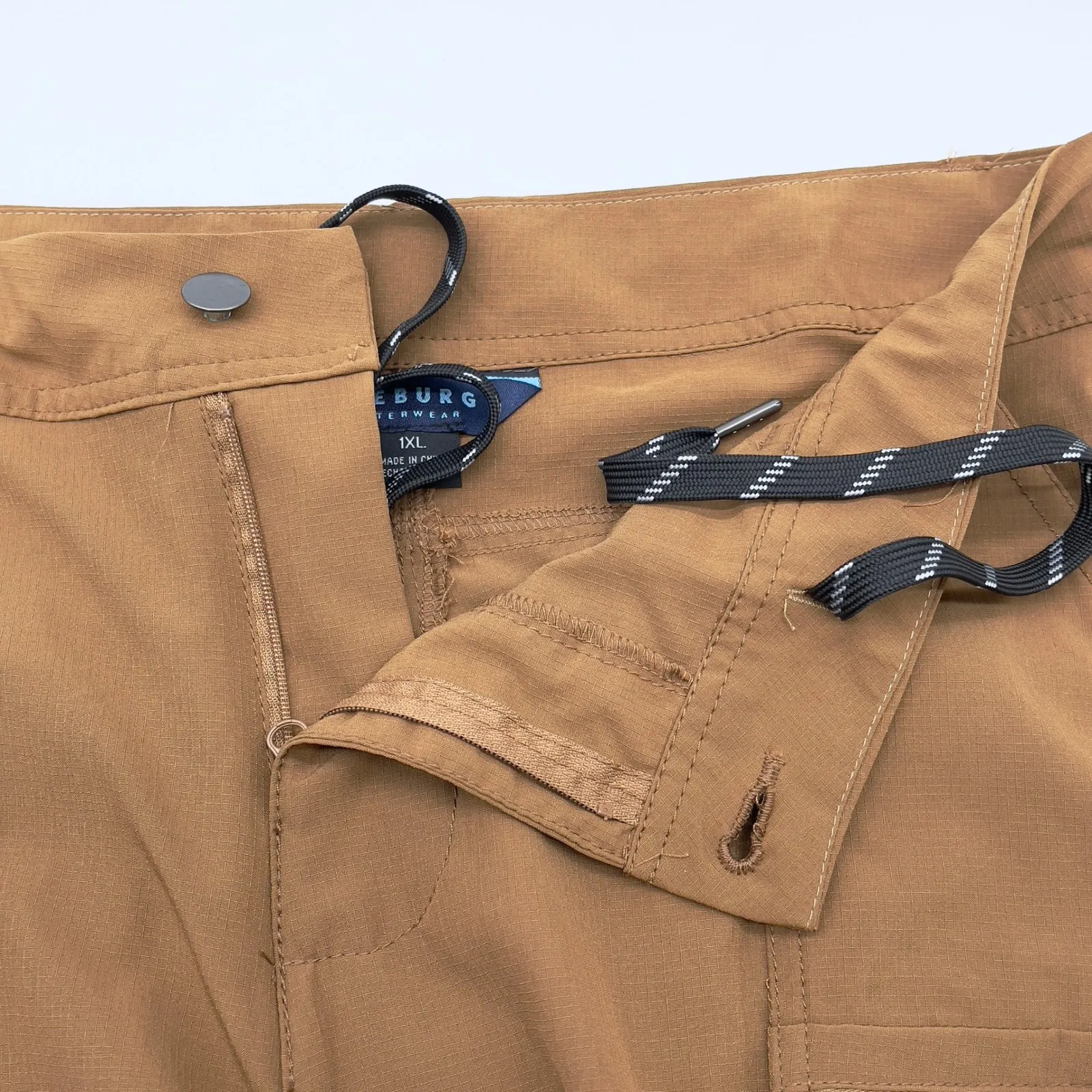 Iceburg Womens Pants 1X Outdoor Quick Dry Cargo Copper Hiking Gorpcore Utility Tan - Image 8