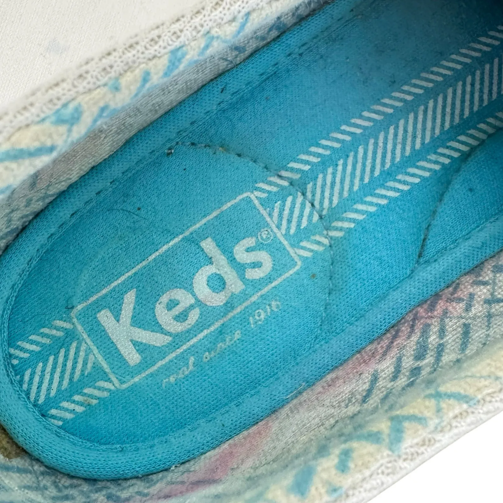 Keds White Lightweight Lace Up Sneakers Tennis Shoes Women's Size 9 - Image 5