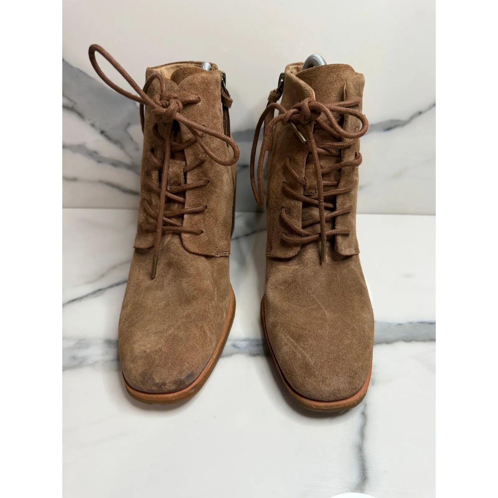 Sofft Women's Brown Suede Lace - Image 2