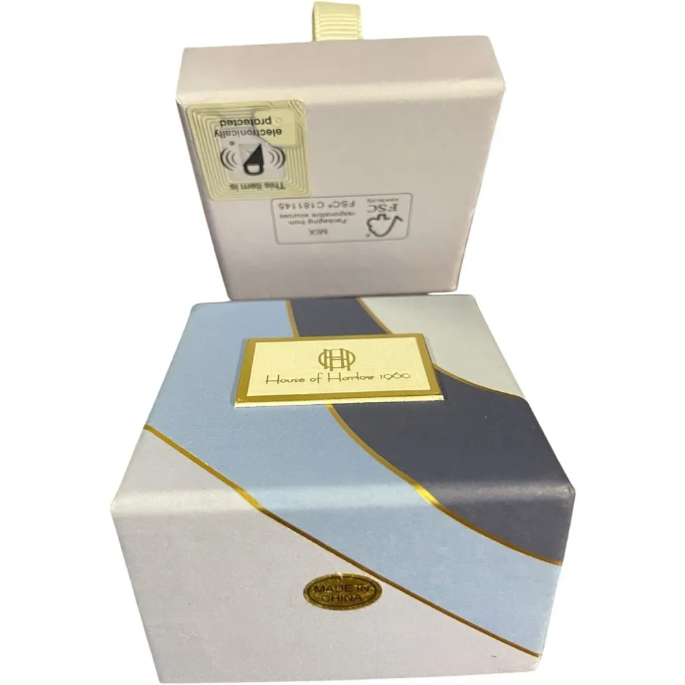 House of Harlow Earrings Silver & Teal NWT - Image 4