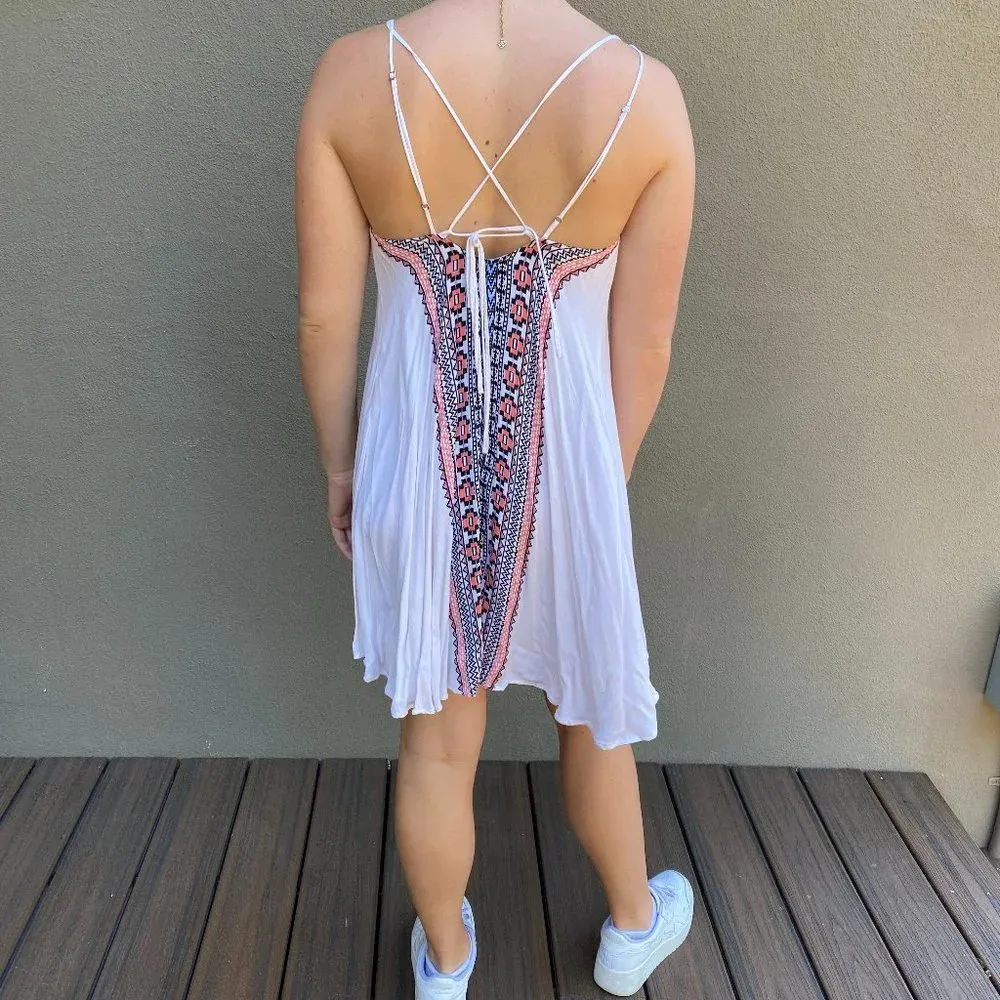 Nordstrom LUSH Boho Swing Sundress Mini Dress - size S - Image 2