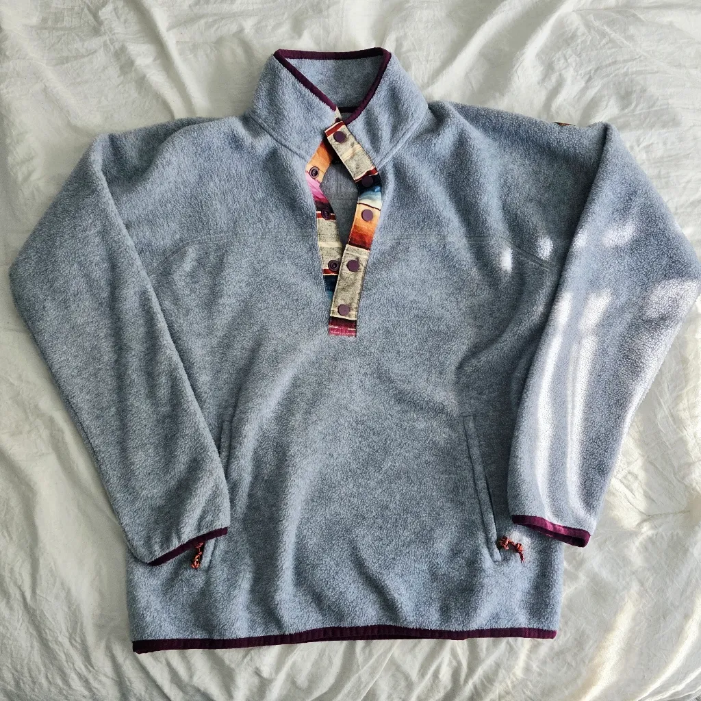 Burton Anouk Boho Fleece Pullover M - Image 3