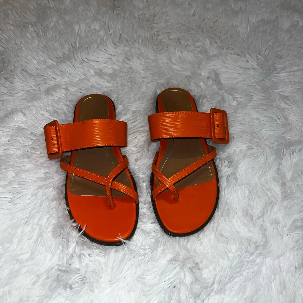 Vionic Julep Women's Dressy Supportive Sandal Orange size 6.5 - Image 2