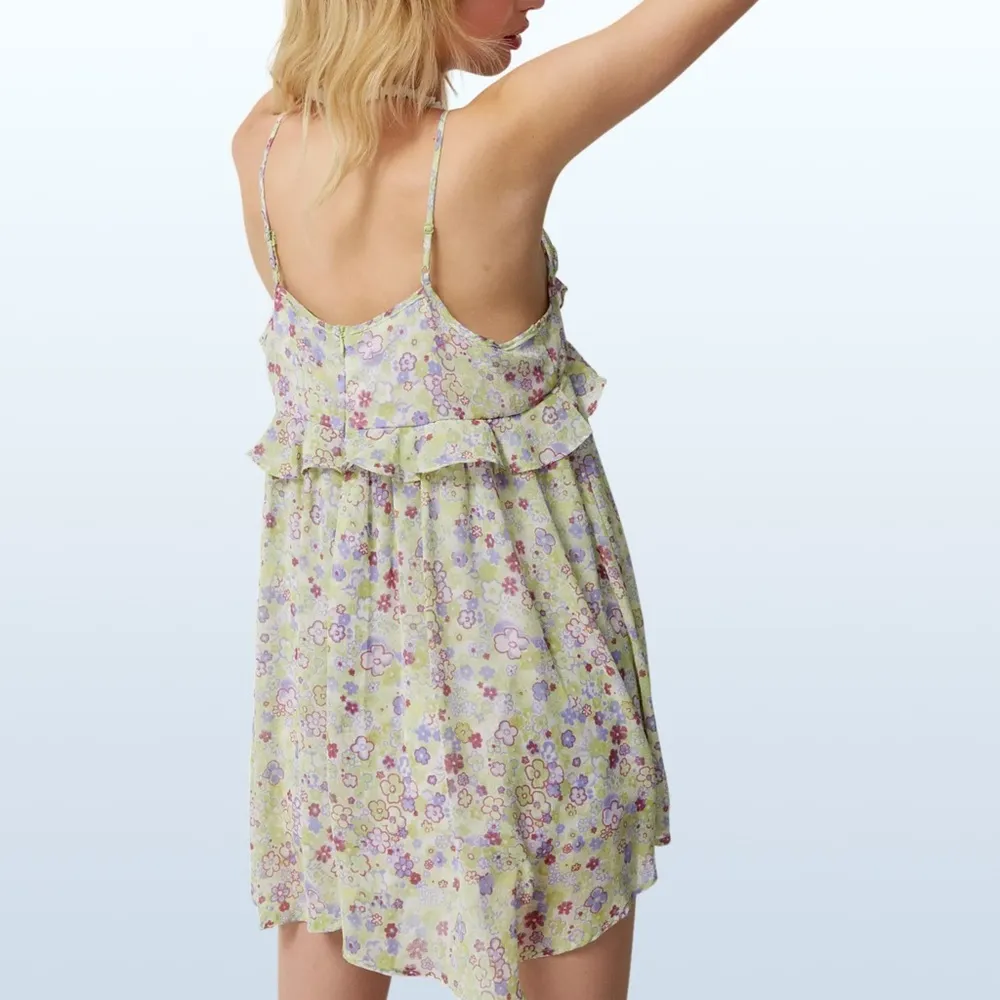 SOLD OUT, NWT  Chiffon Floral Romper, XS - Image 2