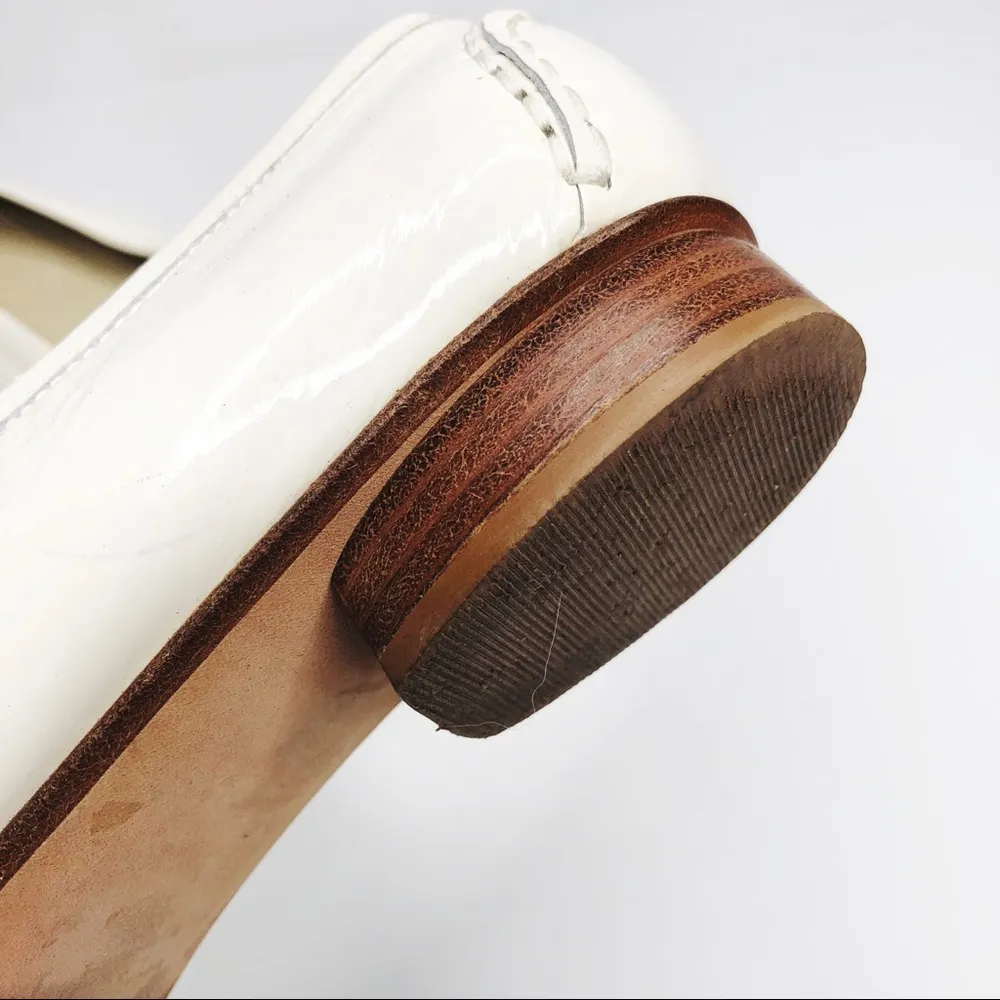 STUART WEITZMAN | White Patent Leather Loafers - Image 79