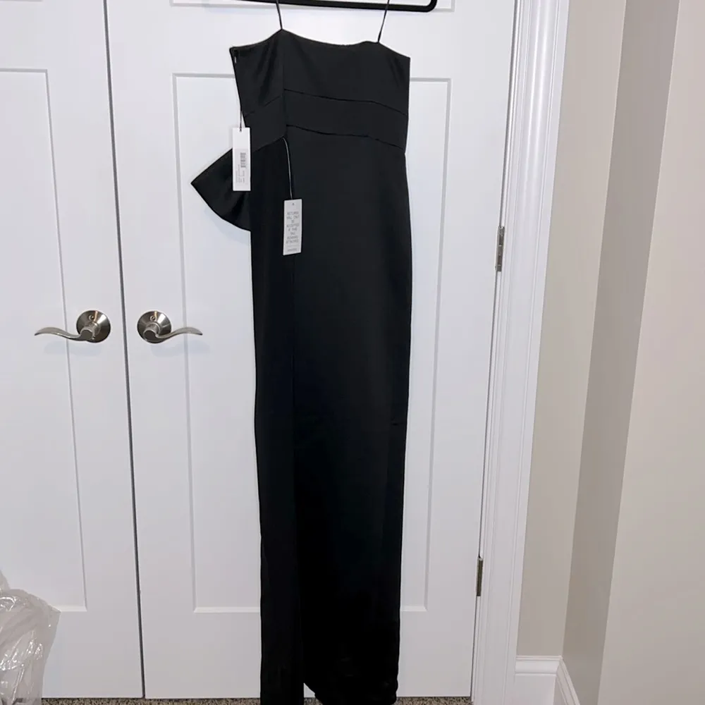 NWT  Kings Strapless Jumpsuit with Bow Waist Overskirt - Image 4