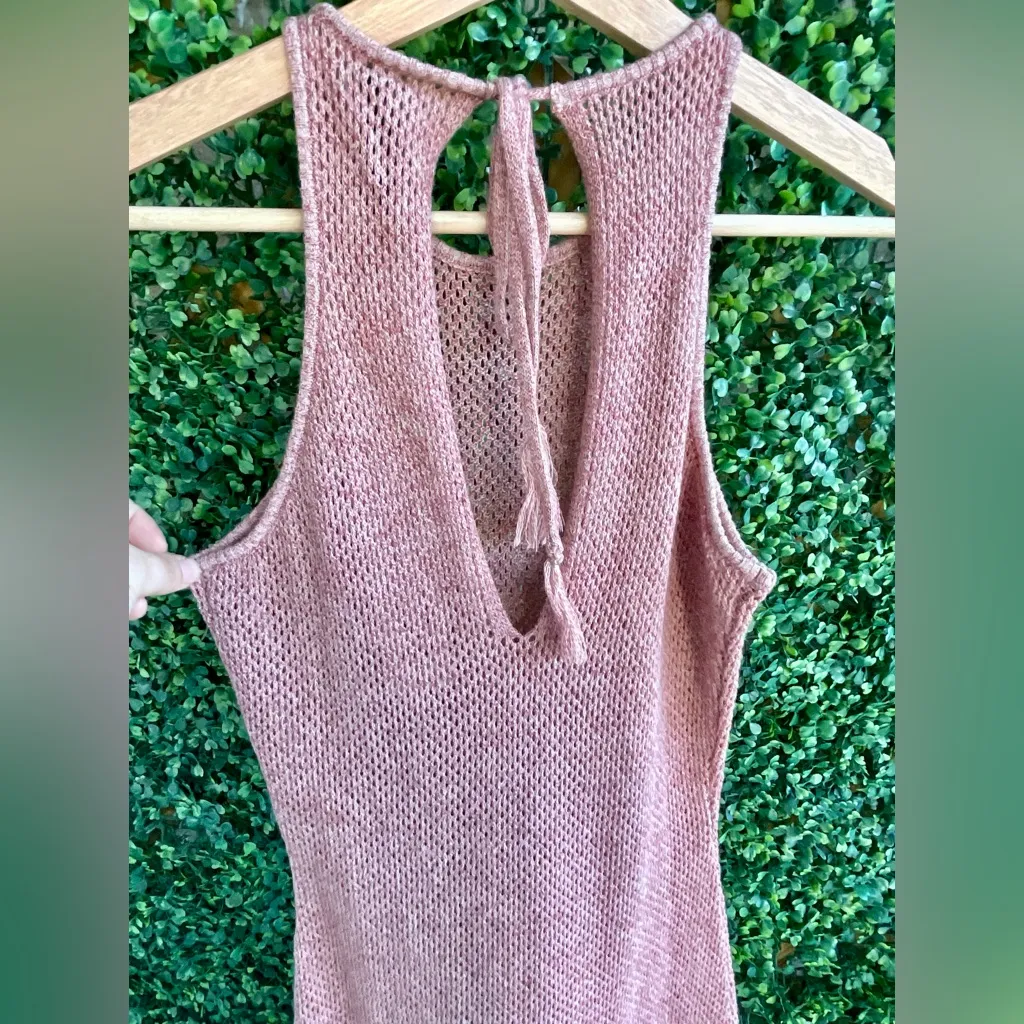 Mink Pink | Tambo Knit Swim Dress Cover |  NWT- Revolve Brand - $158 - Luxury! - Image 14