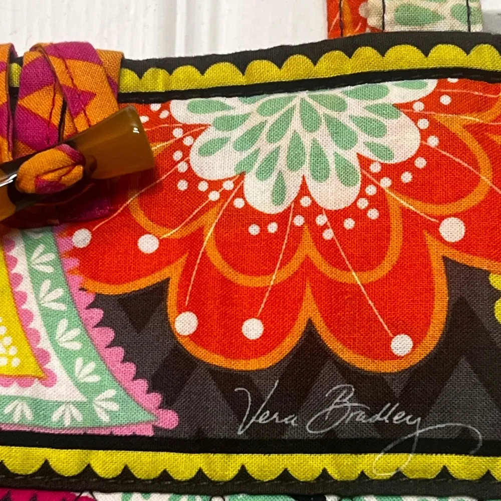 Vera Bradley Tote (Ziggy Zinnia) BAG - Image 4