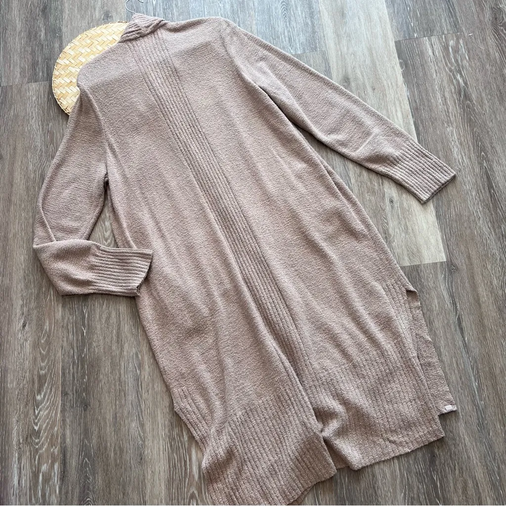 NEW barefoot dreams cozy chic long duster cardigan sweater‎ - Image 6