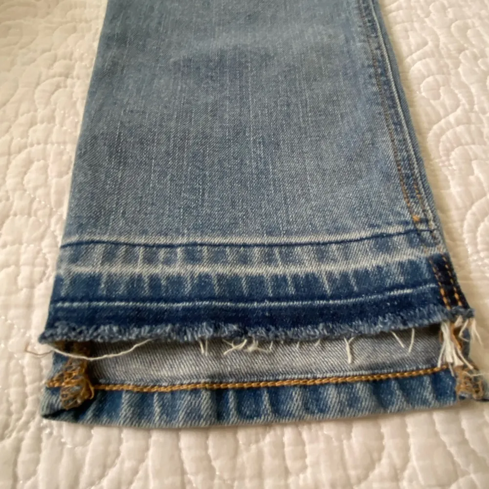 Old Navy Blue Mid-Rise Boyfriend Jeans grunge, punk, streetwear Size 4 Petite - Image 7