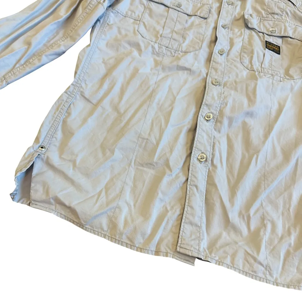 G-Star Raw Button-Down Tunnel Shirt Top Blouse Long Sleeve Size Medium Women's - Image 4