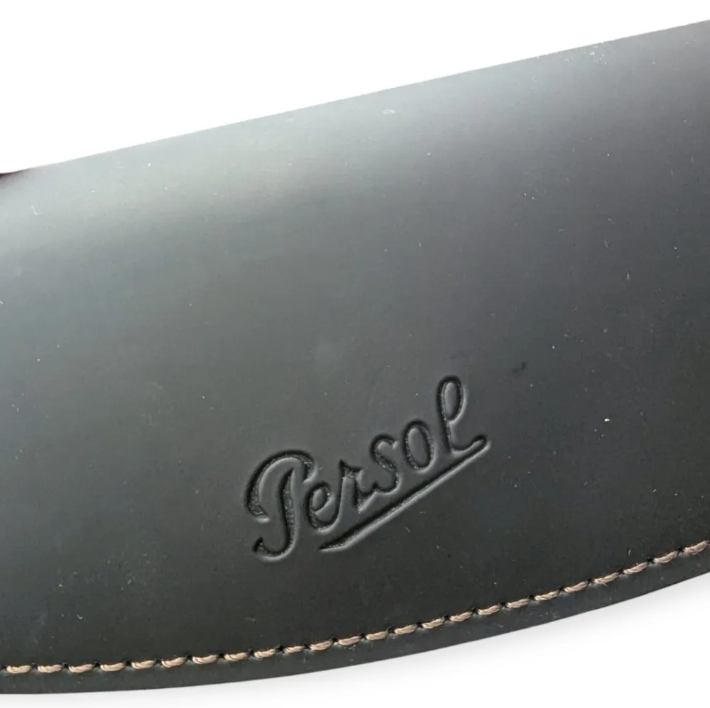 Persol Francis Sunglasses Beige with Black Case Made in Italy Gifts for Her - Image 8