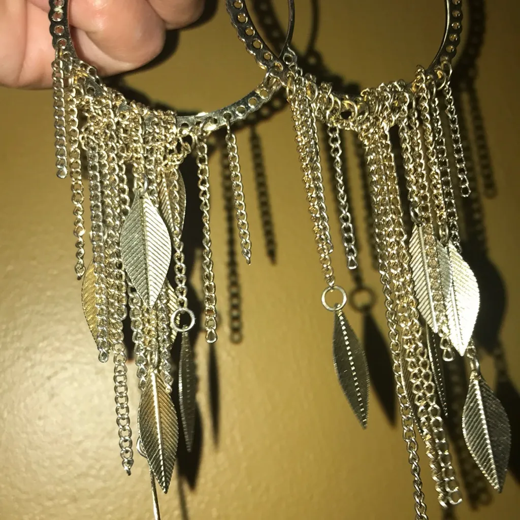 Gold earrings - Image 4