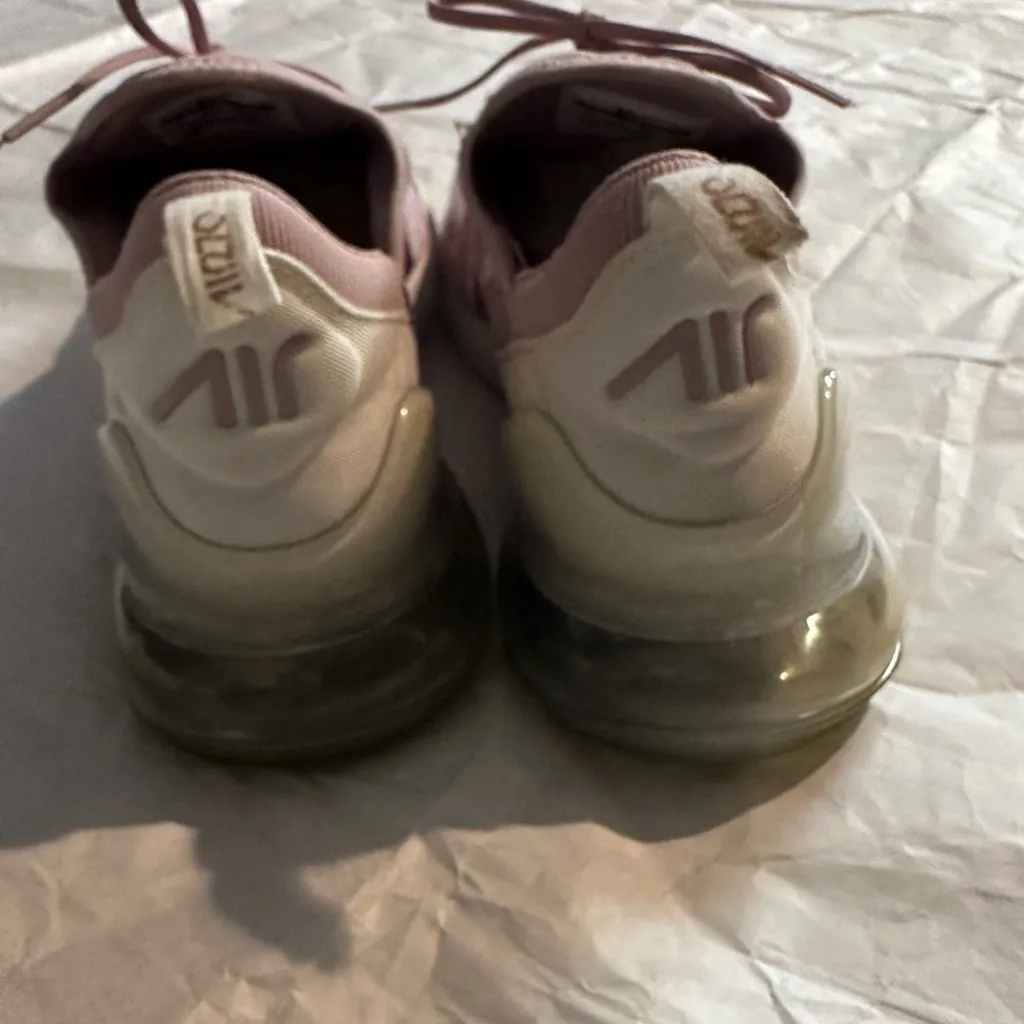 Nike Women's Air Max 270 Light Pink Athletic Shoes - Image 10