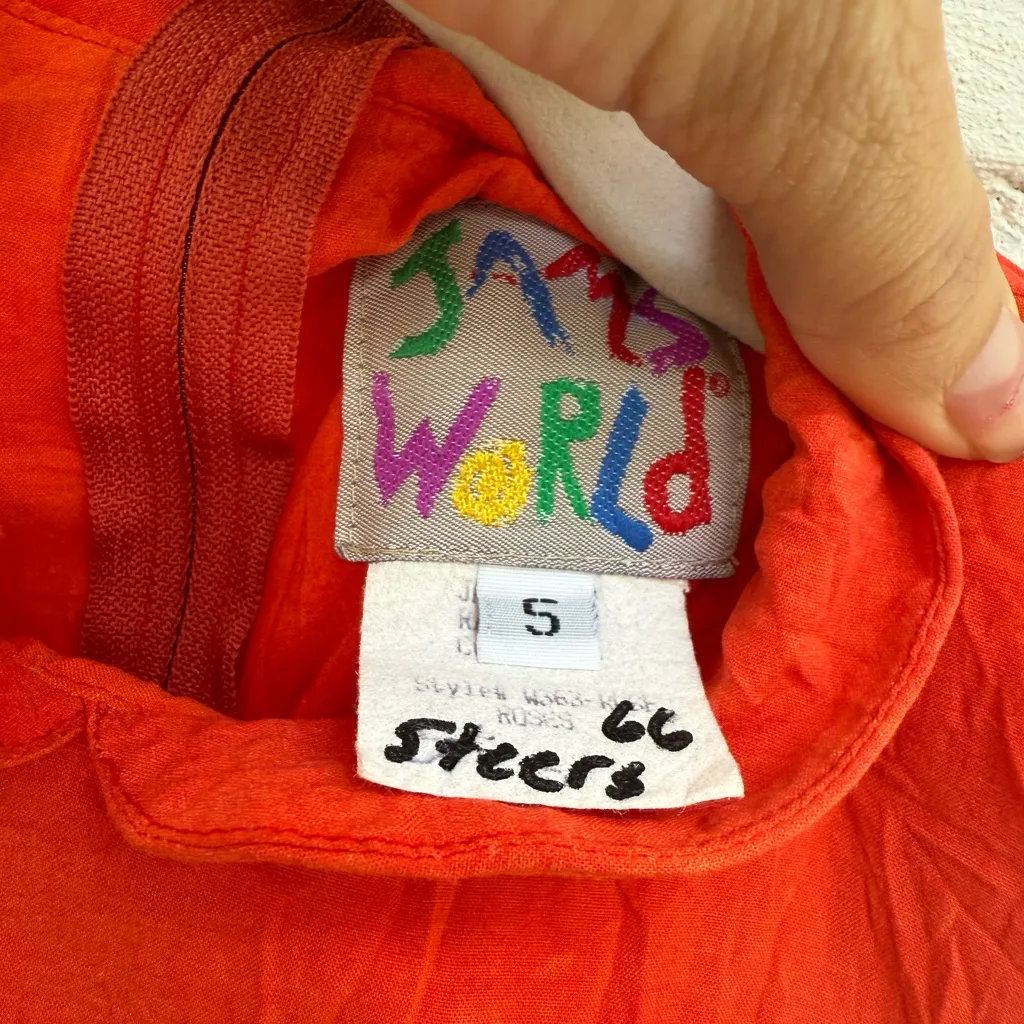 Vintage jams world rose sunset ombré vibe dress - Image 4