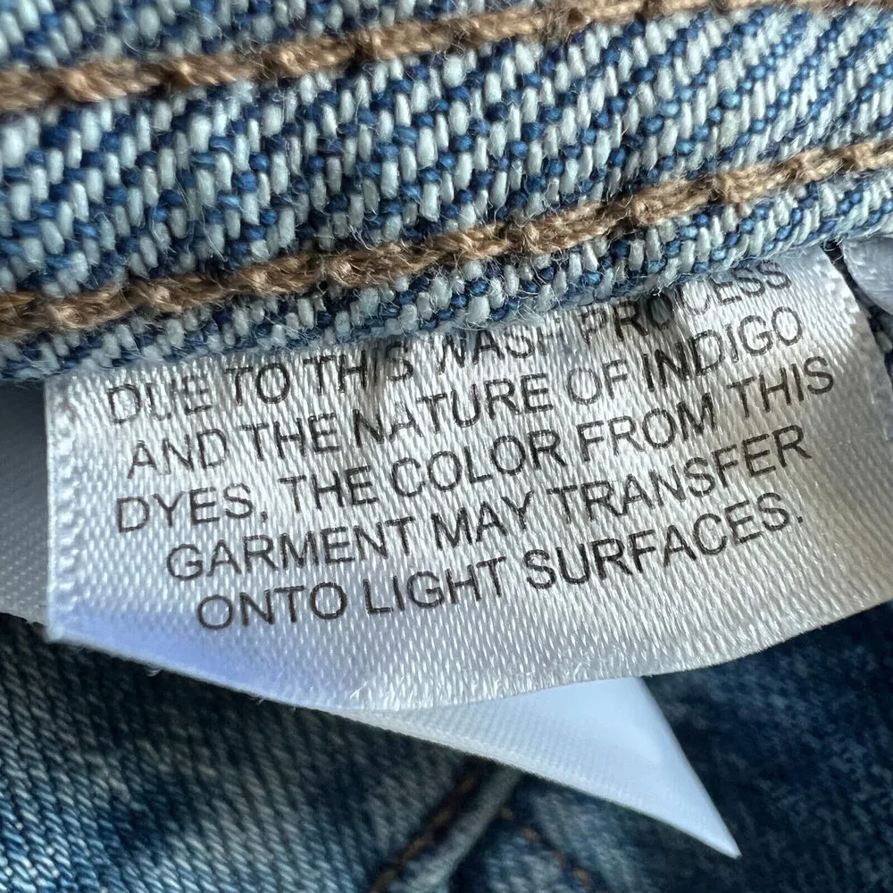 J Crew Factory Jeans Womens Size 27 Cropped Blue BT039 Patch Pocket - Image 13