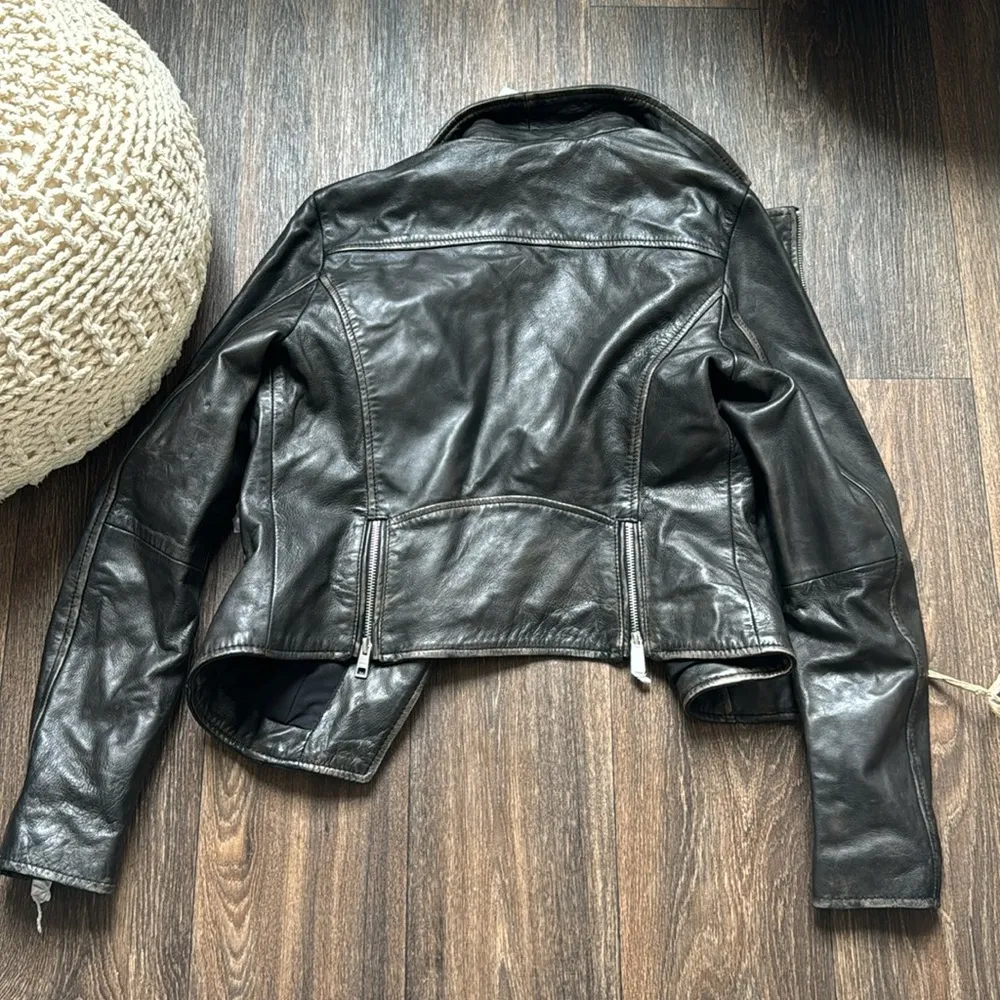Esprit Espirt Leather Jacket - Image 6