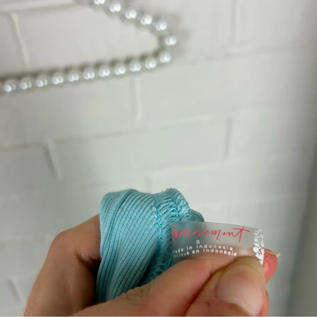 FP Movement Simply Layer Ribbed Long Sleeve Top Size S Blue - Image 5